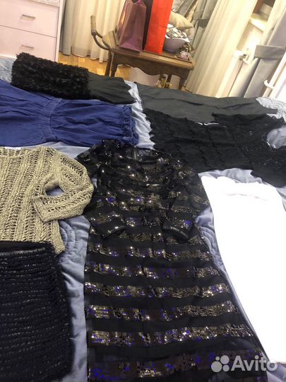 Очень много вещи пакетом раз М