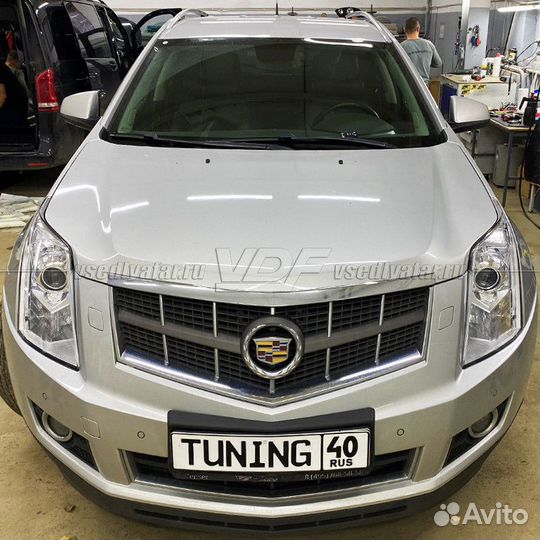 Стекло для фары Cadillac SRX 2 (2009-2017) Левое