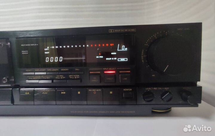 Stereo cassette deck Victor TD-V721