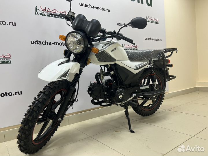 Мопед rockot alpha offroad M-12 (белый глянцевый)