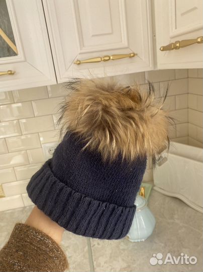 Шапка на девочку с 3 до 8 лет