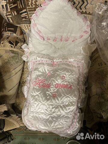 Конверт на выписку с одеялом