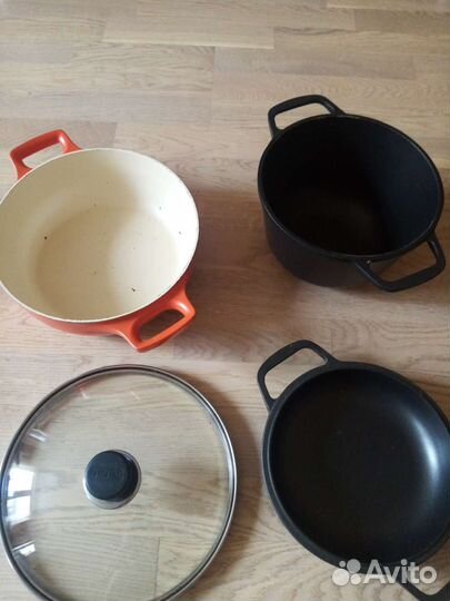 Сковороды. Сотейник. Казан