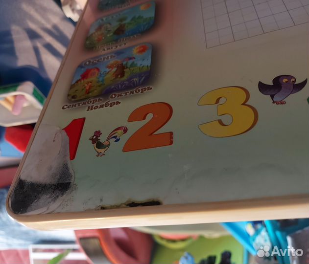 Детский стол и стул