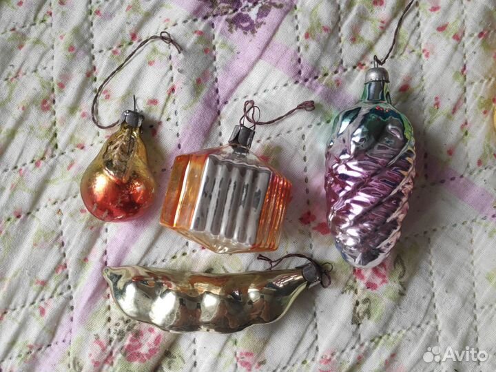 Елочные игрушки СССР