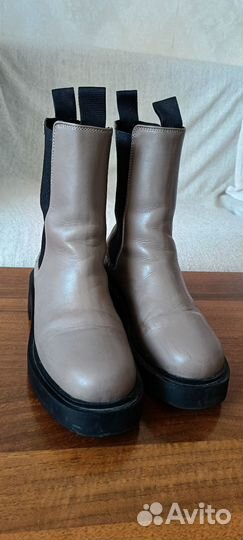 Ботинки женские H&M 38 р, кожа