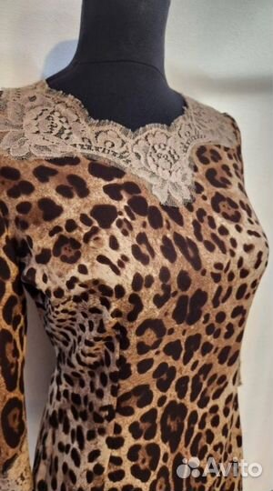 Dolce gabbana шёлковый топ оригинал