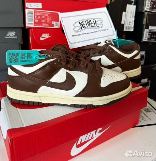 Nike dunk low cacao wow оригинал