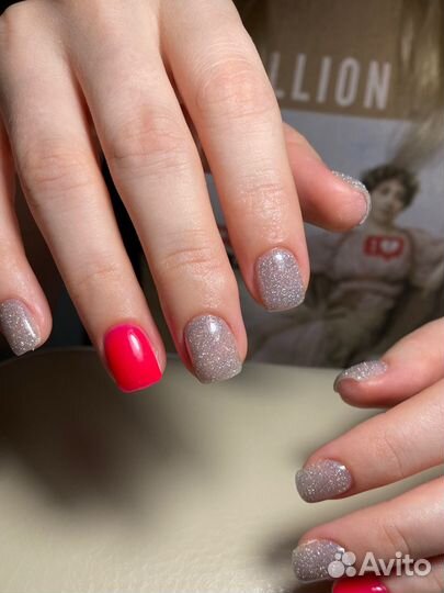 Маникюр, гель лак, наращивание