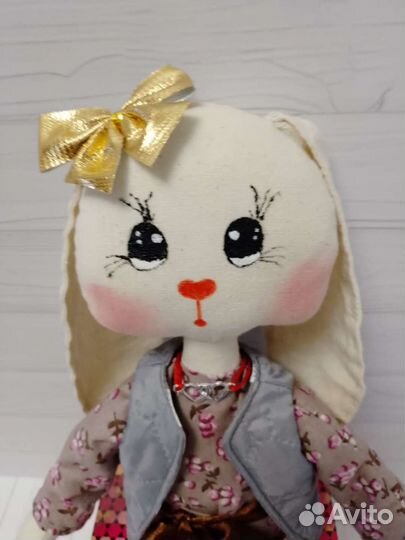 Зайка ручной работы