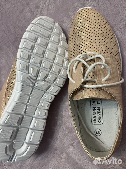 Мокасины женские, размер 37