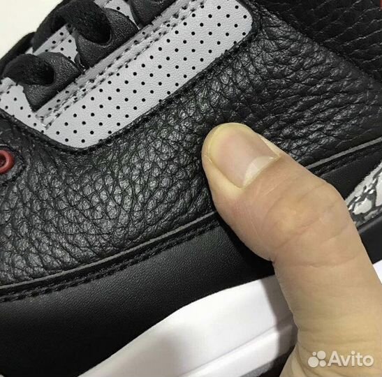 Nike Air Jordan 3 Black Cement Кроссовки