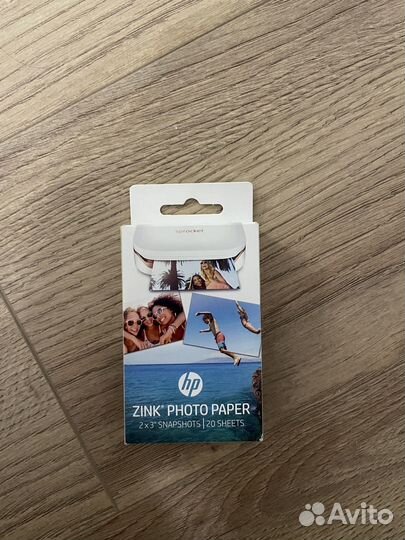 Фотобумага HP2х3 zink