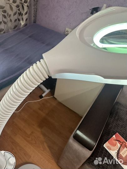 Лампа лупа напольная