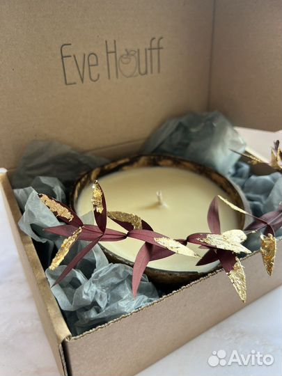 Свечи из соевого и кокосового воска