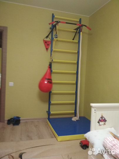 Детский домашний спортиный комплекс leco