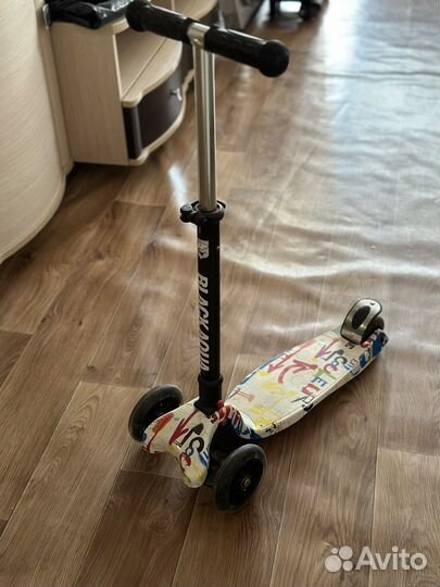 Самокат детский трехколесный бу