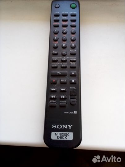 Пульт ду мд Сони