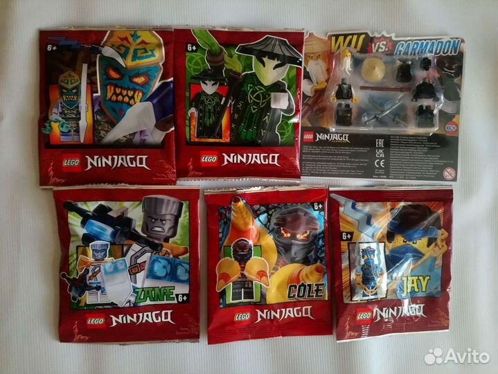 Фигурки lego оригинал ninjago