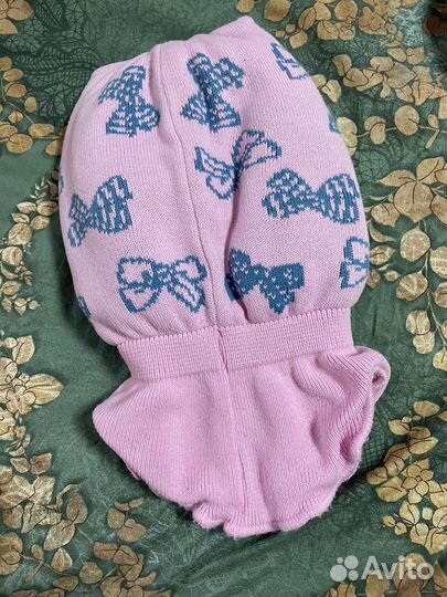 Шапка-шлем для девочки