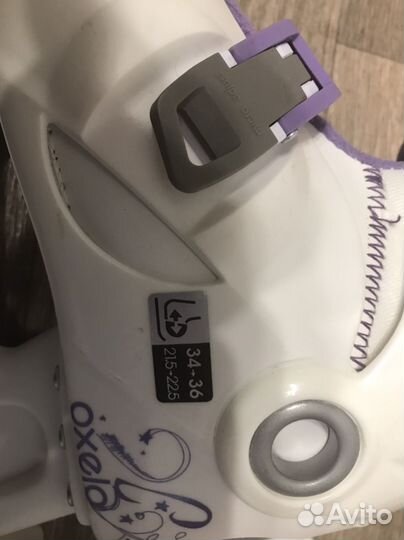 Коньки фигурные женские, 34-36 размер