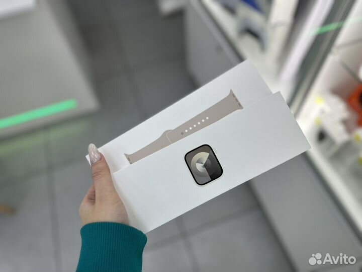 Apple Watch Series 9 45mm Starlight Рассрочка