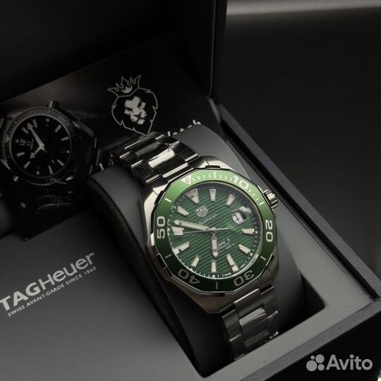 Часы Tag Heuer aquaracer green