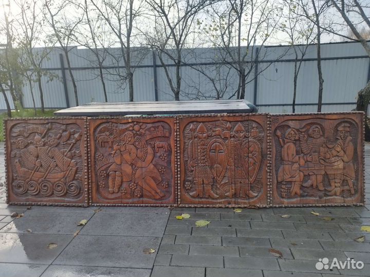 Картины резьба по дереву