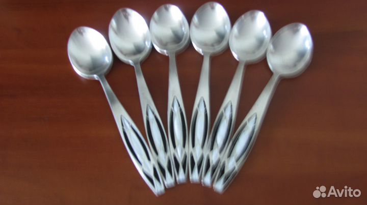 Чайные мельхиоровые ложки
