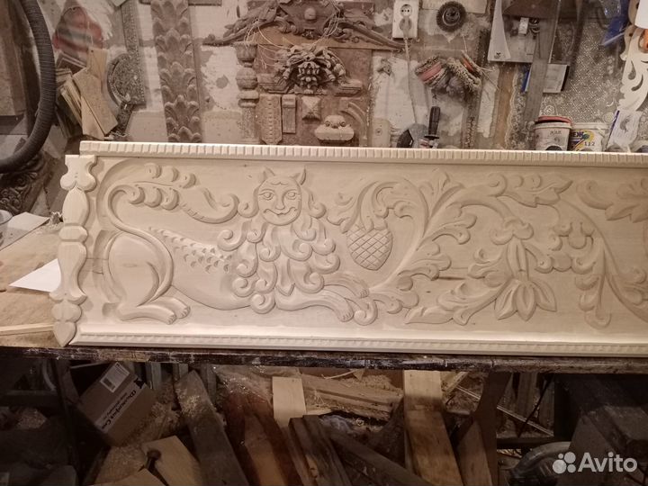 Городецкая резьба