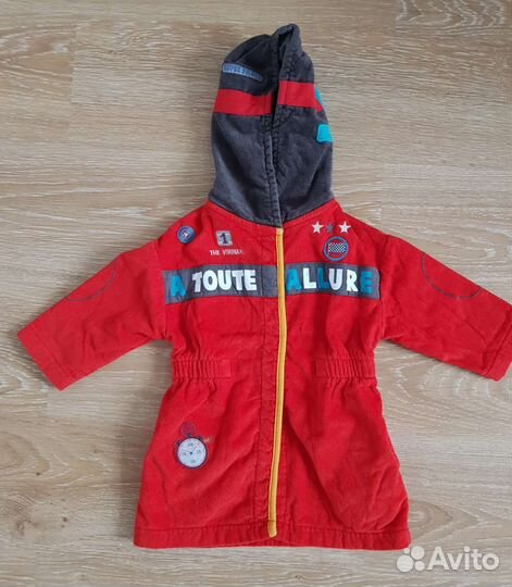 Детский банный халат махровый DP Am р-р 86 бу