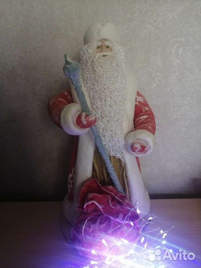 Ватные елочные игрушки