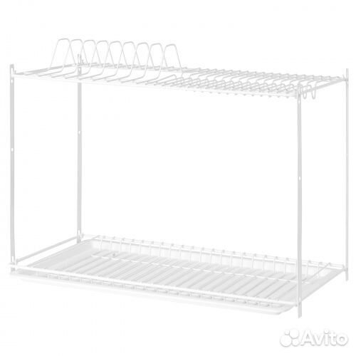 Сушилка посудная IKEA Уббюн, белый