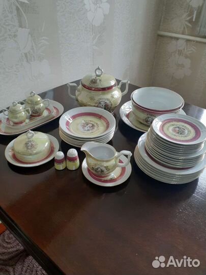 Столовый сервиз гдр, 6 персон
