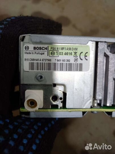 Магнитола штатная Citroen c3 picasso