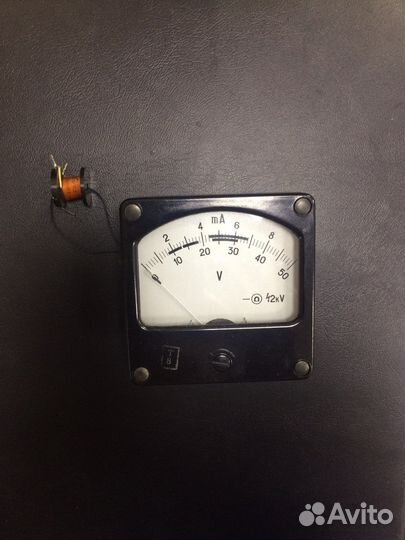 Измерительные головки микро-миллиамперметра, V и A