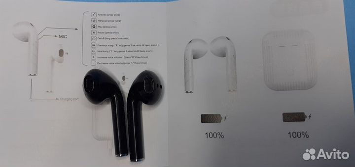 Airpods сенсорные беспроводные наушники K3S