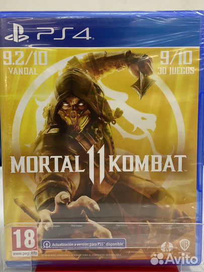 Игра для PlayStation 4 UFC MK Mortal Kombat