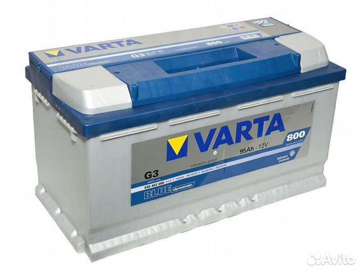 Аккумулятор Varta Blue Dynamic G3 95 А/ч
