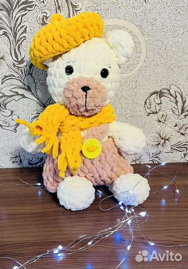 Вязанные плюшевые игрушки ручной работы