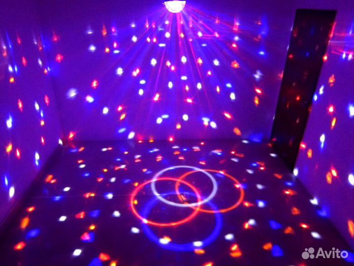 Диско-шар LED Magic Ball Light с Bluetooth