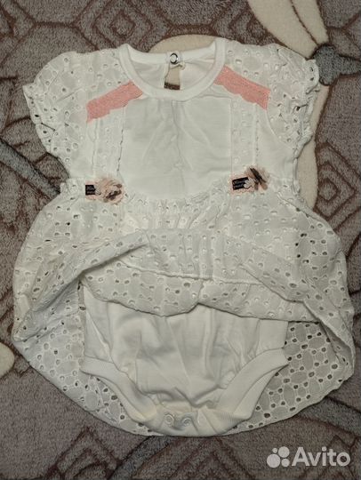Платья летние на девочку 68, 74