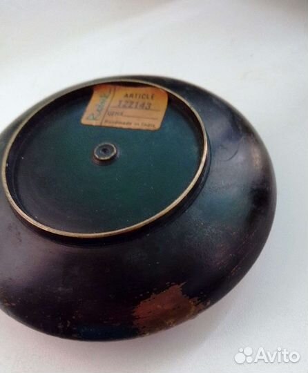 Пепельница медная СССР