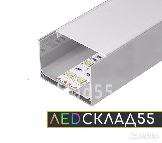 Профиль накладной для светодиодной ленты 3250-2