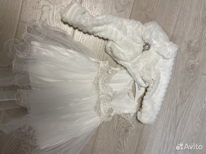 Платье для девочки 86