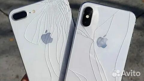 Замена заднего стекла на iPhone