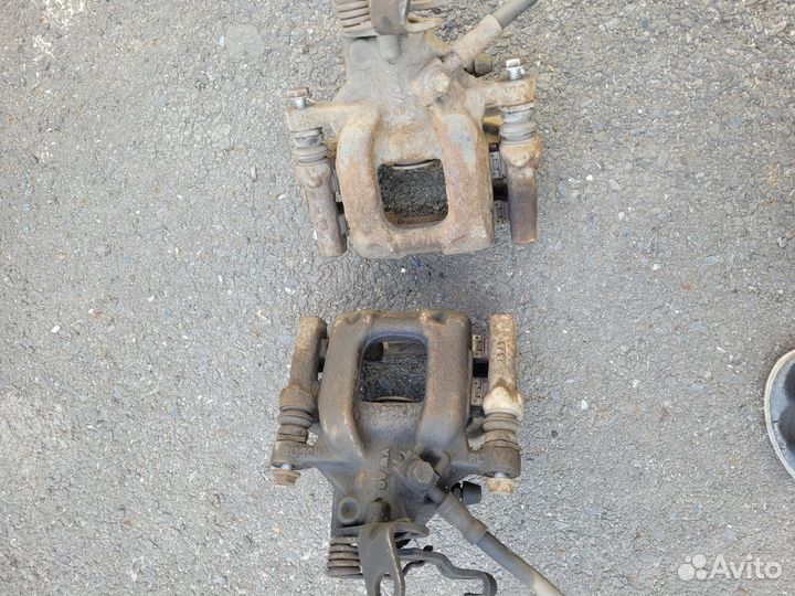 Комплект задних суппортов Vag