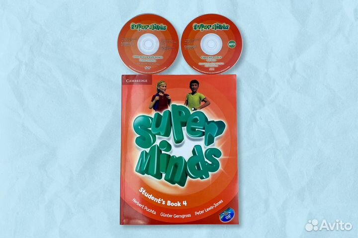 Super minds 4 + CD + чек-лист