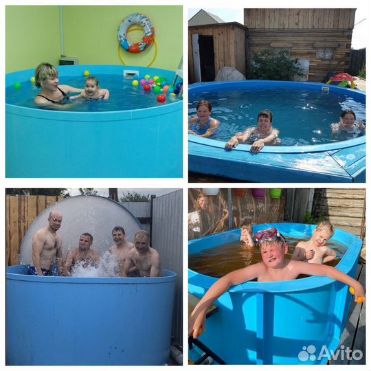 Бассейны и купели полипропиленовые