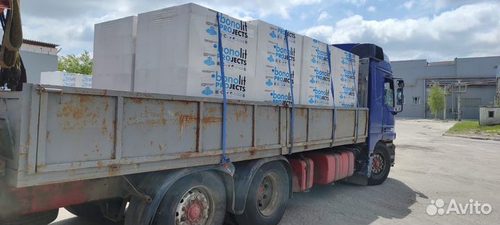 Газобетонные блоки с завода Бонолит